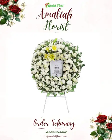 Krans Bunga Duka Kebonarum